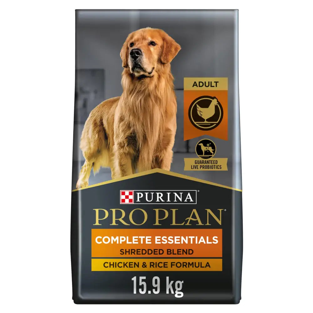 Purina Pro Plan Dry Dog Food Savor Shredded Blend Adult Chicken and Rice Formula 35-Pound Bag Pack of 1 - 15.9 kg (Pack