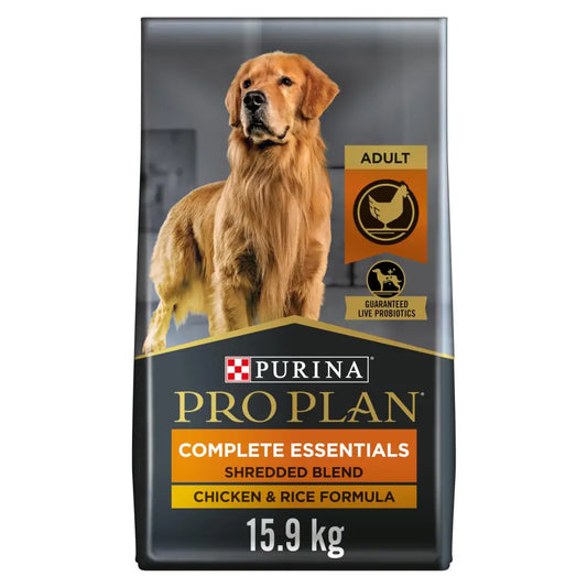 Purina Pro Plan Dry Dog Food Savor Shredded Blend Adult Chicken and Rice Formula 35-Pound Bag Pack of 1 - 15.9 kg (Pack