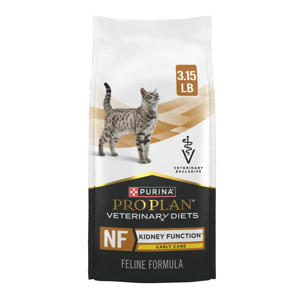 Purina Pro Plan Veterinary Diets NF Kidney Function Early Care Feline Formula Adult Dry Cat Food - 3.15 lb. Bag - 3.15