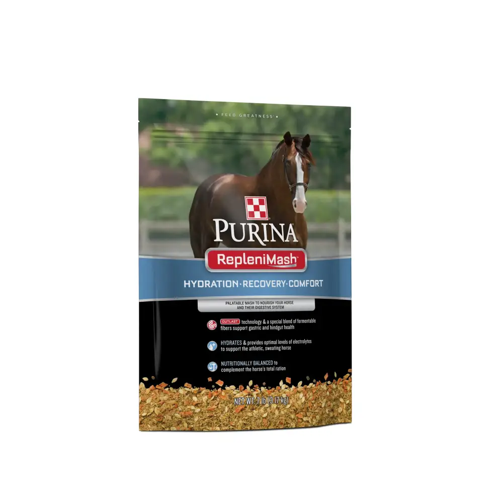 Purina | RepleniMash™ Product | Horse Mash (7 lb) - 1.17 Pound (Pack of 6)