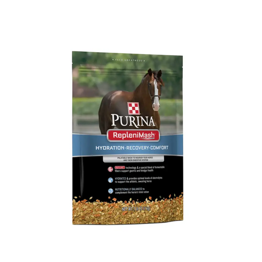 Purina | RepleniMash™ Product | Horse Mash (7 lb) - 1.17 Pound (Pack of 6)