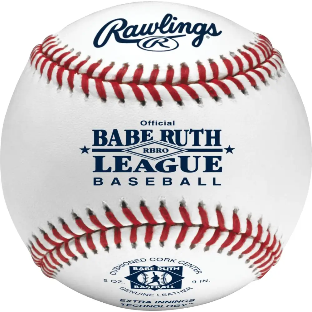 Rawlings | BABE RUTH LEAGUE Baseballs | Tournament Grade | RBRO | Youth/14U | 12 Count - n/a