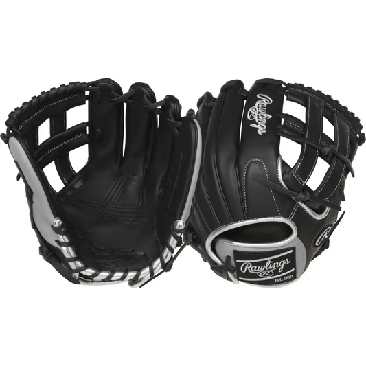 Rawlings | ENCORE Baseball Glove | Left Hand Throw | 12.25’’ - Pro H-Web - Black - Pro H Web / Left Hand Throw