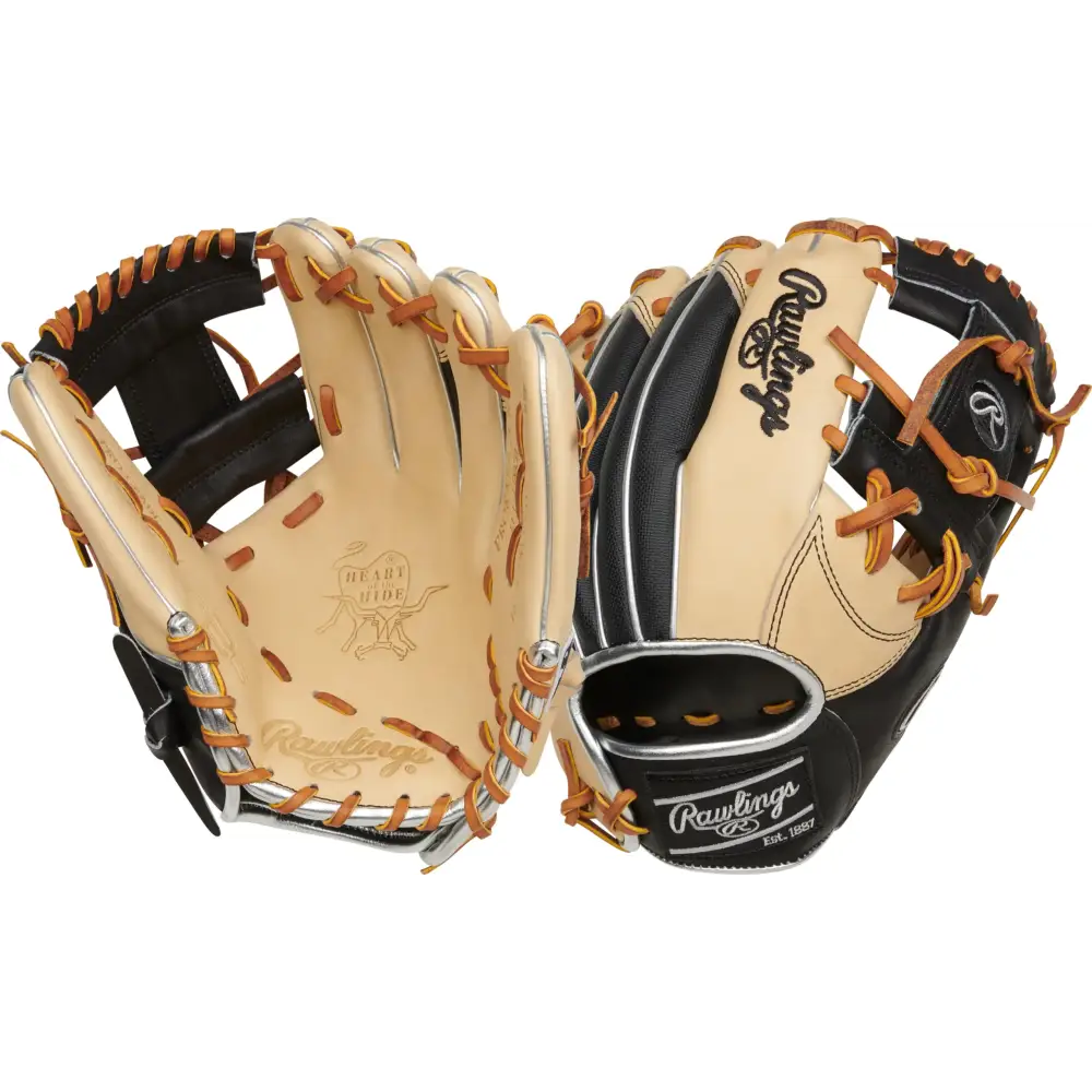 Rawlings | HEART OF THE HIDE R2G SPEEDSHELL Baseball Glove | Right Hand Throw | 11.5’’ - Pro I-Web | Camel/Black