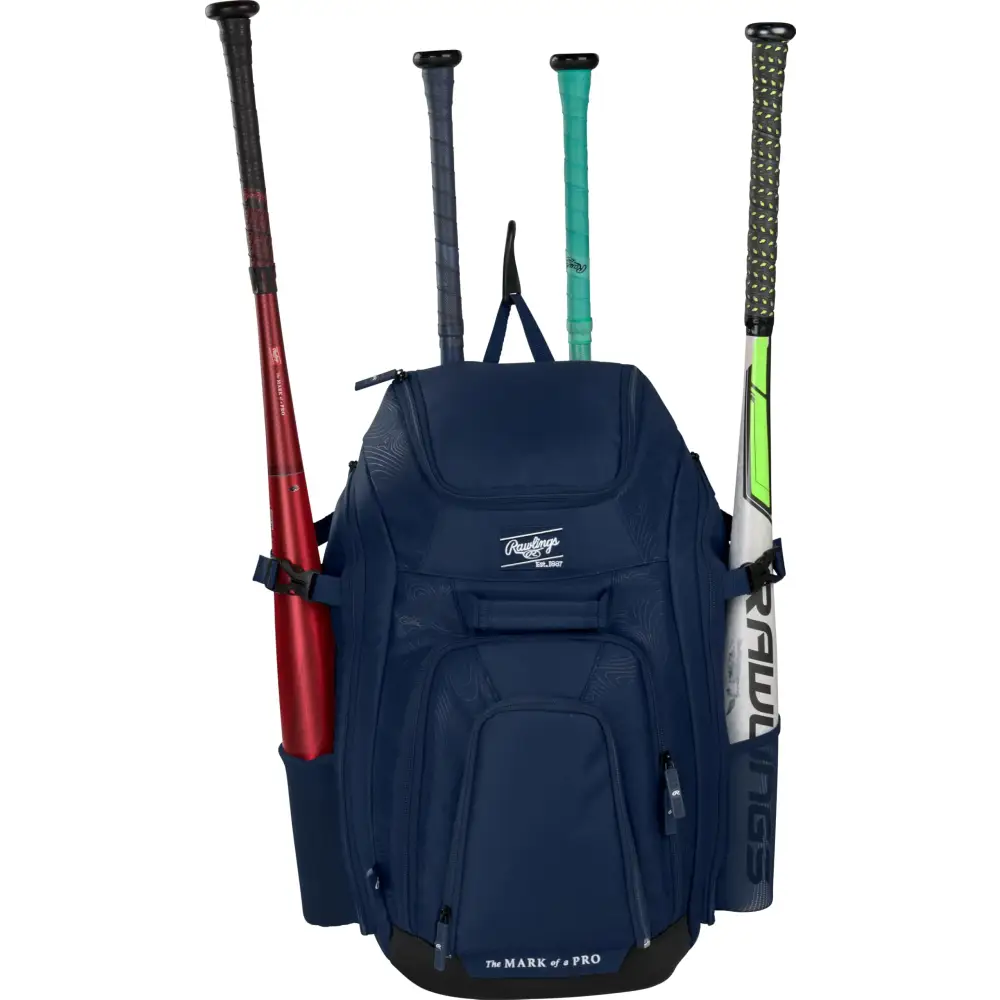Rawlings | LEGION 2.0 Players Backpack | Baseball/Softball | NAVY - NAVY