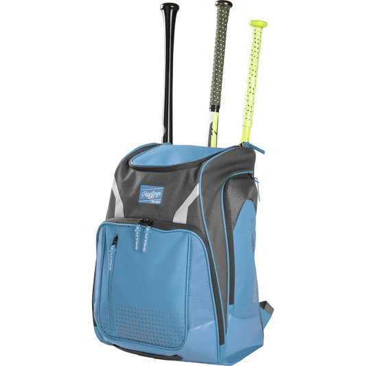 Rawlings | LEGION Backpack Equipment Bag | Baseball & Softball | Columbia Blue - Columbia Blue