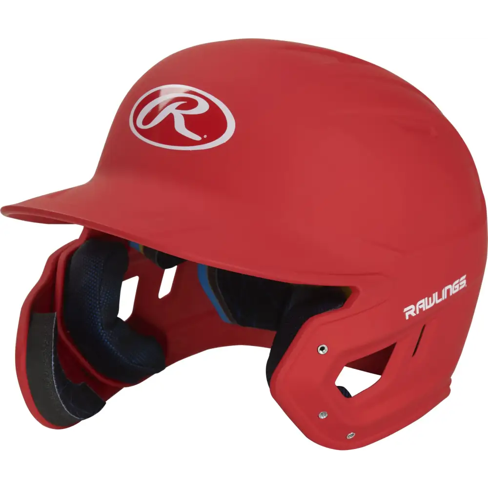 Rawlings | MACH ADJUST Batting Helmet with Extension Flap | Left Hand Batter | Senior (6 7/8’’ - 7 5/8’’) | Matte