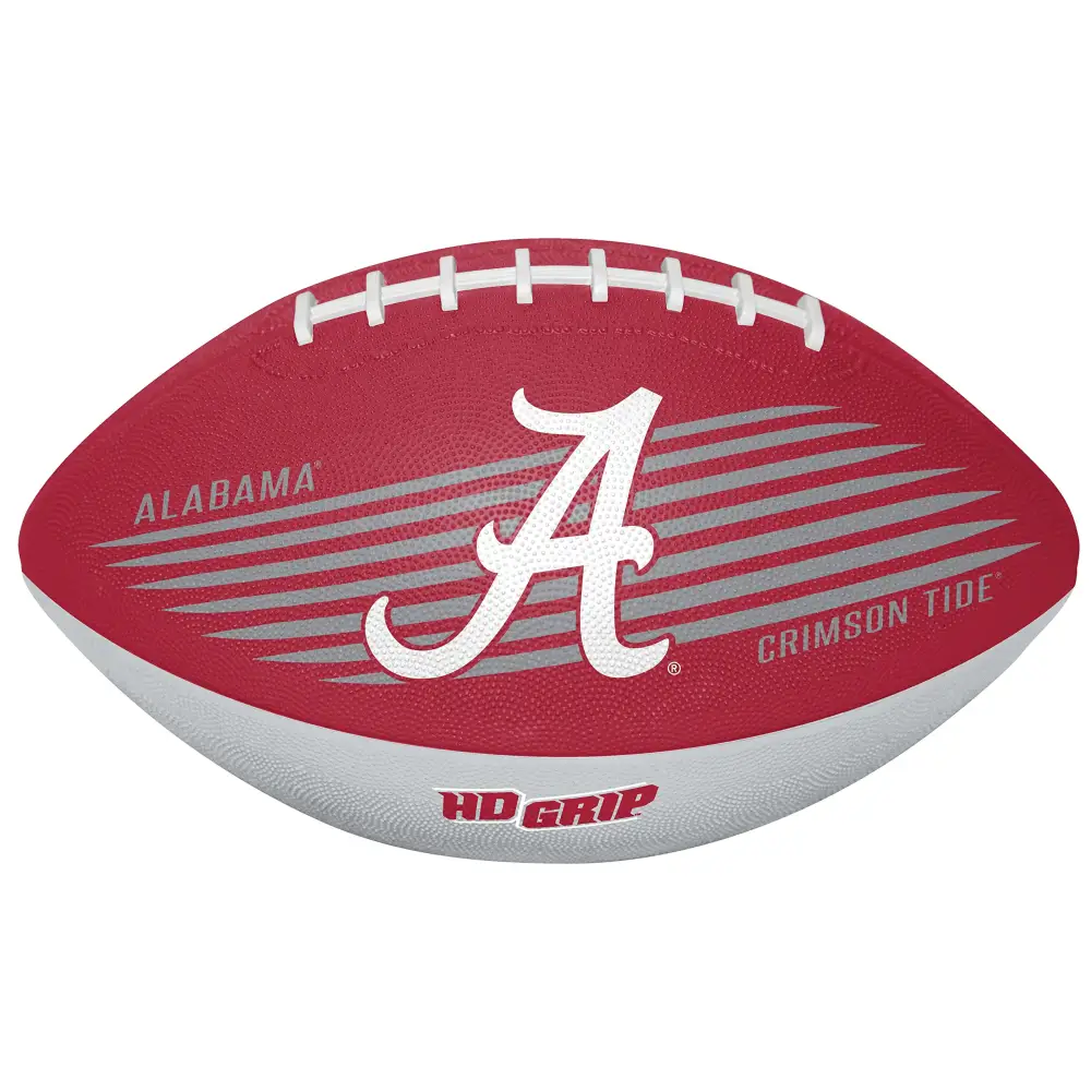 Rawlings NCAA Alabama Crimson Tide Unisex 07903066111NCAA Downfield Youth Football (All Team Options) Red One Size