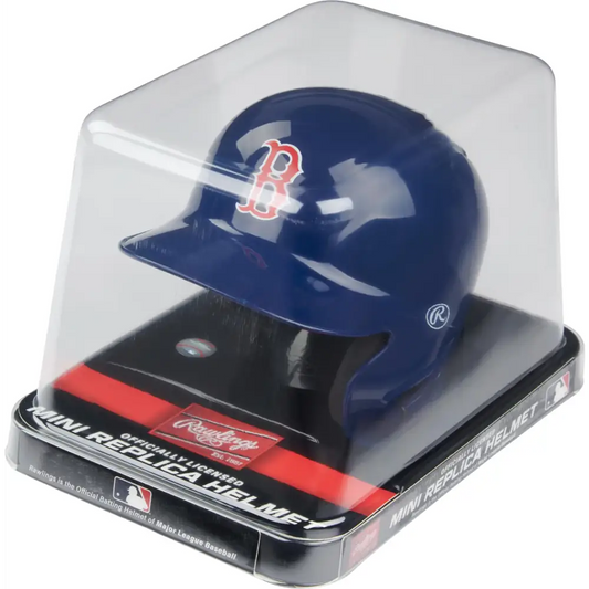 Rawlings | Official MLB Mini Replica Helmet | Boston Red Sox - Boston Red Sox