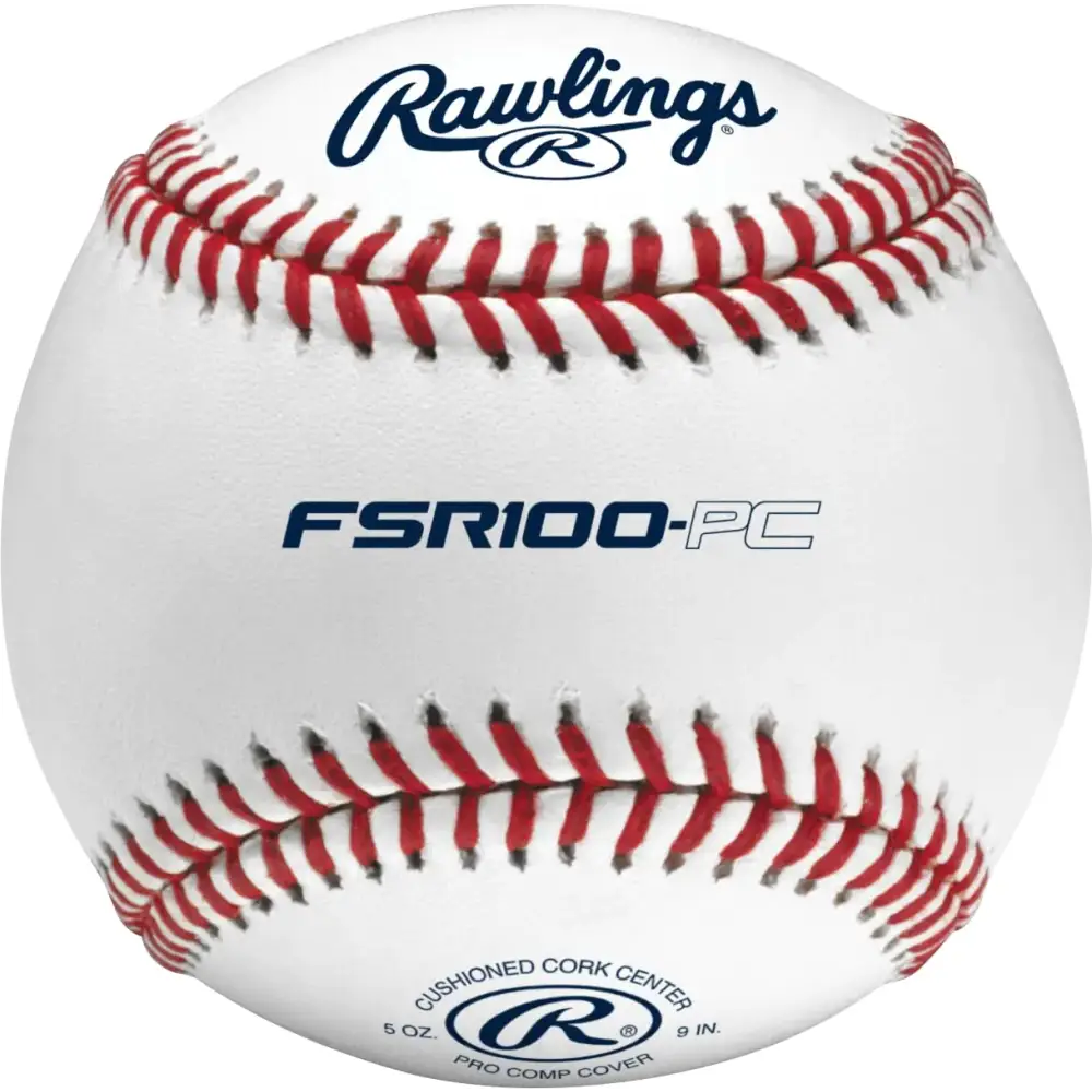 Rawlings | Pro Comp Practice Baseballs | Collegiate / High School / Travel | Flat & Raised Seam Options | 12 Count