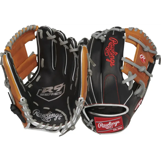 Rawlings | R9 CONTOUR Baseball Glove | 11.25’’ | Pro I-Web | Right Hand Throw - n/a