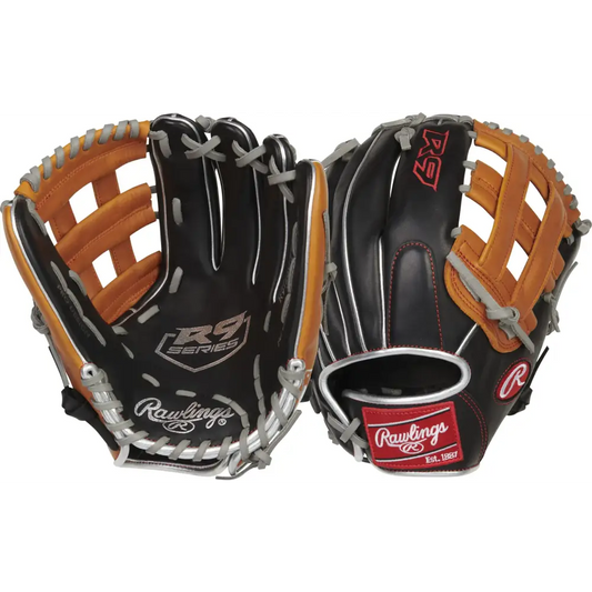 Rawlings | R9 CONTOUR Baseball Glove | 12’’ | Pro H-Web | Right Hand Throw - n/a