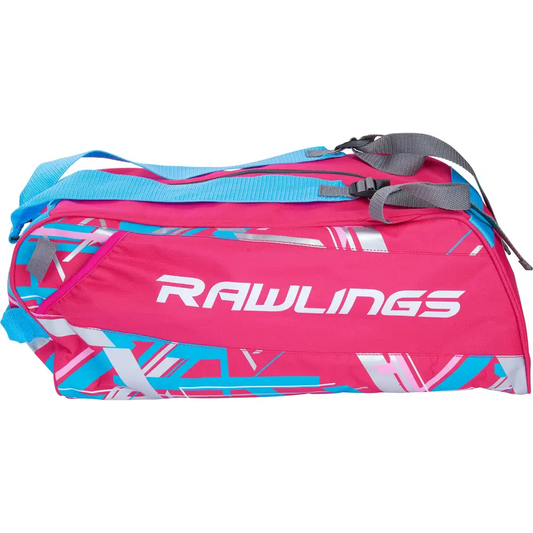 Rawlings | REMIX Duffel Equipment Bag | T-Ball & Youth Baseball / Softball | Pink - Pink