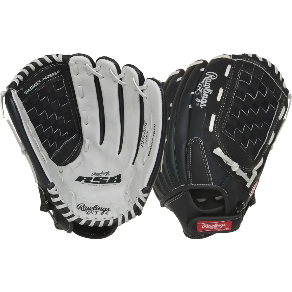 Rawlings | RSB Slowpitch Softball Glove | Right Hand Throw | 14’’ - Basket Web - Right Hand Throw / 14 inch - Basket