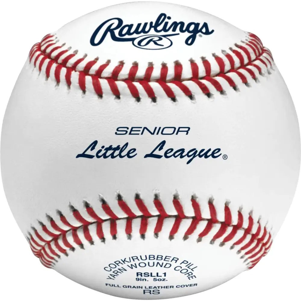 Rawlings | Senior Little League Baseballs | Competition Grade | RSLL1 | Youth/14U | 12 Count - n/a
