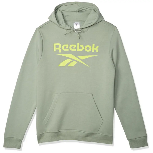 Reebok Mens Standard Big Logo Hoodie Harmony Green Large - Harmony Green / Large