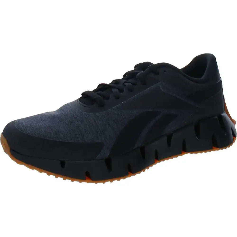 Reebok Mens Zig Dynamica 2.0 Sneaker Black/Gum 11 - Black/Gum / 11