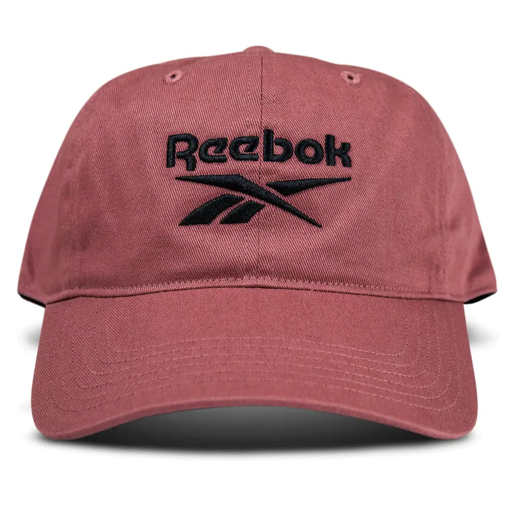 Reebok Standard Casual Relaxed Logo Cap with Adjustable Strap for Men and Women (One Size Fits Most) Rose Pink - Rose
