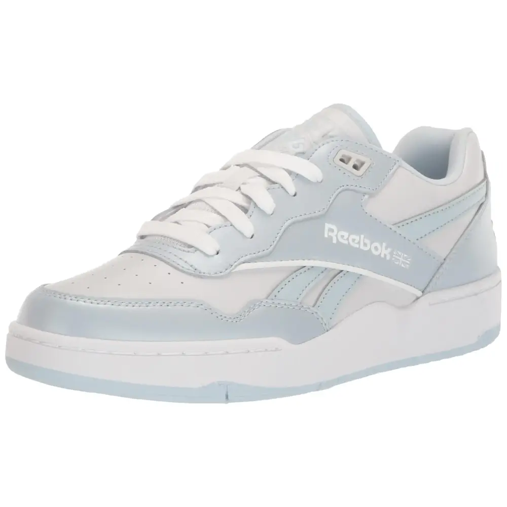 Reebok Unisex Child BB4000 II Sneaker Cold Grey/Feel Good Blue/White 3.5 US Big Kid - Cold Grey/Feel Good Blue/White