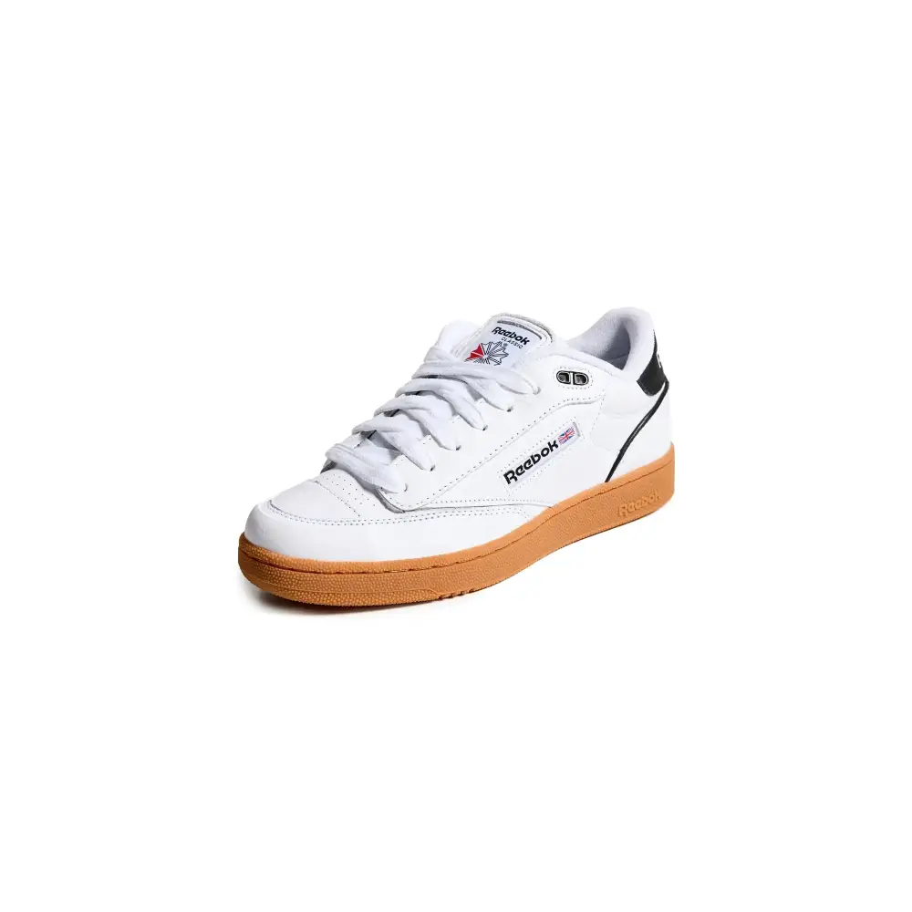 Reebok Unisex Club C Bulc Sneaker White/Black/Gum 6.5 US Men - White/Black/Gum / 8 Women/6.5 Men