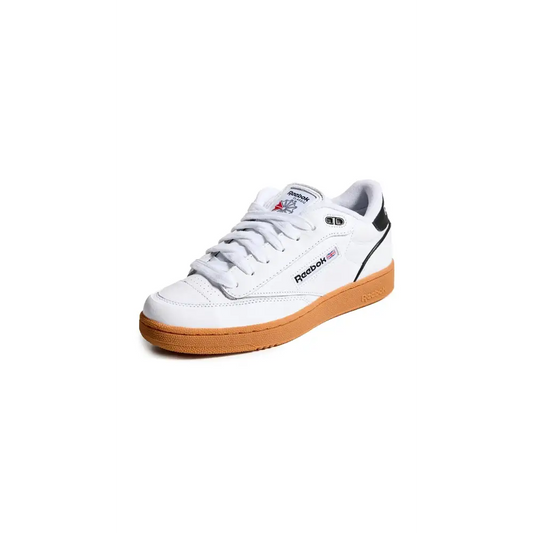 Reebok Unisex Club C Bulc Sneaker White/Black/Gum 6.5 US Men - White/Black/Gum / 8 Women/6.5 Men