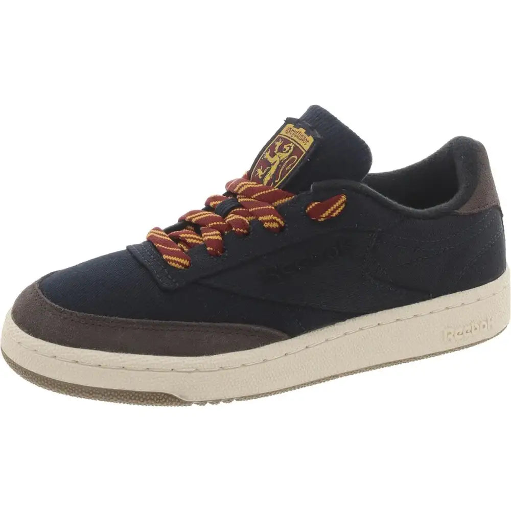 Reebok Unisex Harry Potter Club C 85 Sneaker Night Black/Terrace Brown/Alabaster Men 4/Women 5.5 - Night Black/Terrace
