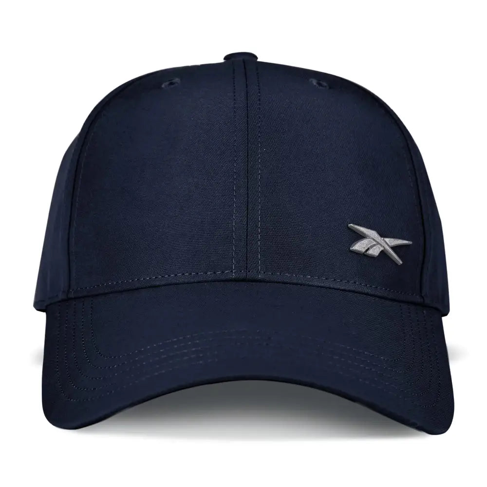 Reebok Women Standard Active Metal Cap with Adjustable Strap (One Size Fits Most) Badge-Vector Navy - Badge - Vector