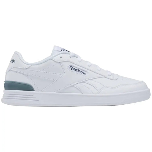 Reebok Womens Court Advance Clip Sneaker White/Hoops Blue/Footwear White 7 - White/Hoops Blue/Footwear White / 7
