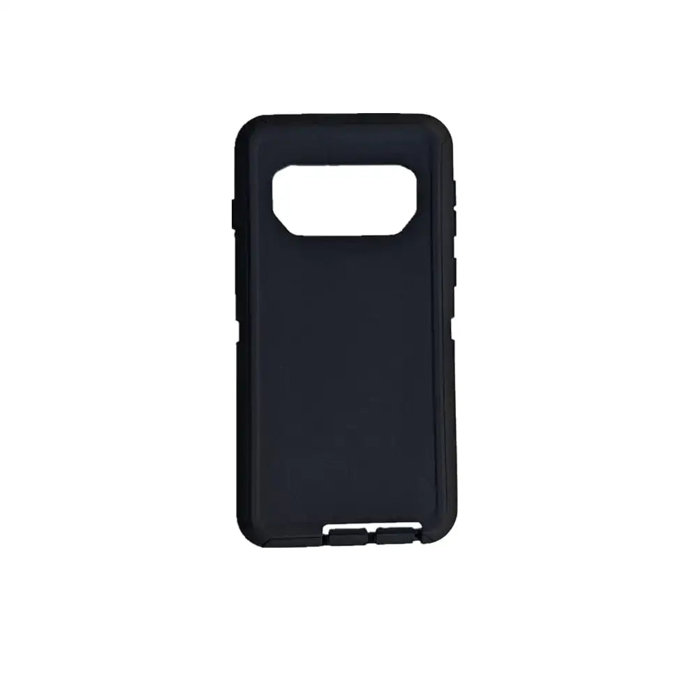 Replacement TPE Rubber Outer Skin Compatible with Otterbox Defender Series Case for Samsung Galaxy S10 Plus/S10+ Black