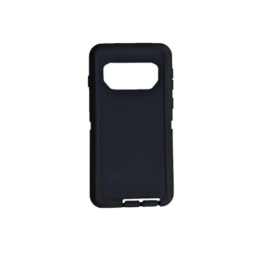 Replacement TPE Rubber Outer Skin Compatible with Otterbox Defender Series Case for Samsung Galaxy S10 Plus/S10+ Black