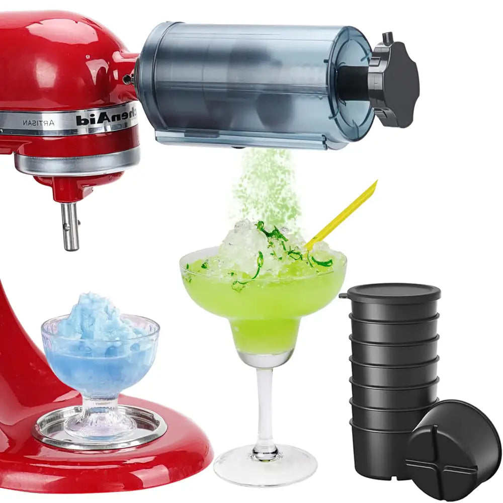 Shaved Ice Attachment for KitchenAid Stand Mixer Shaved Ice Machine for Kitchenaid Mixer Attachments with Coarse