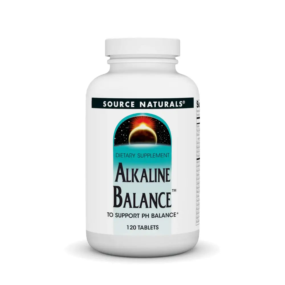 Source Naturals Alkaline Balance to Support PH Balance* - 120 Tablets - 120 Count (Pack of 1)
