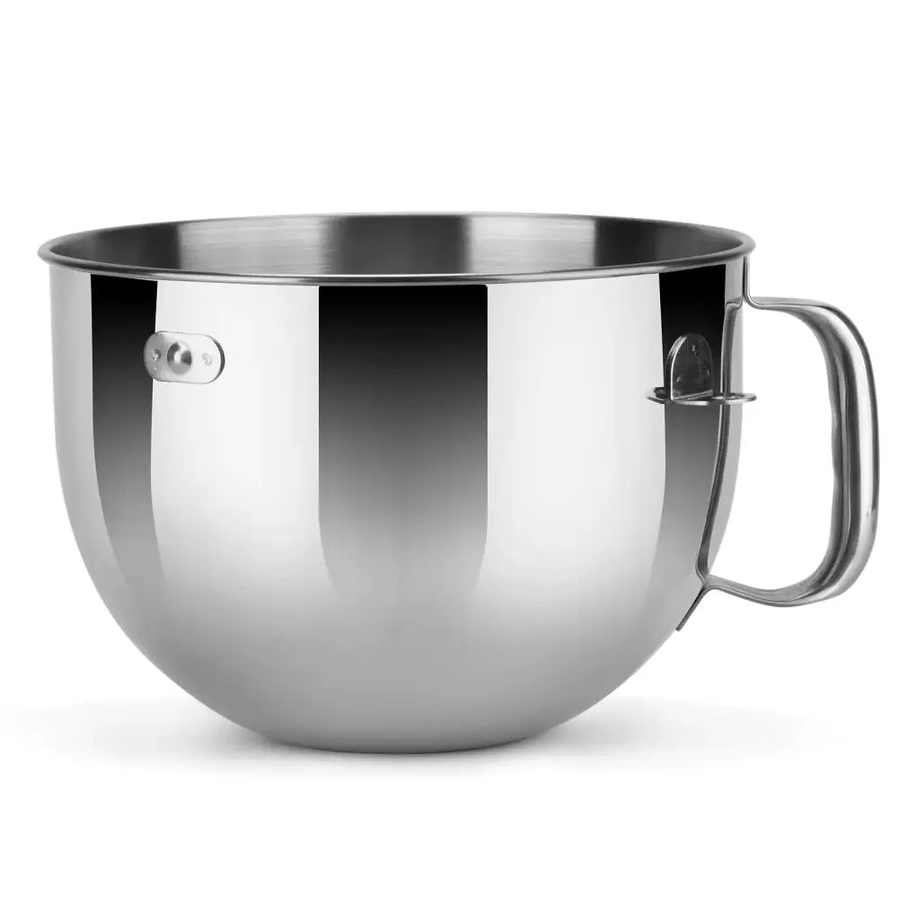 Stainless Steel Lift Bowl Compatible with Kitchenaid 6-qt. Mixing Bowl with Ergonomic Handle - n/a