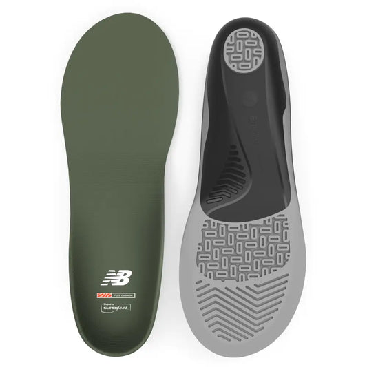 Superfeet New Balance Casual Flex Orthotic Inserts Cushioning Shoe Inserts - 11.5-13 Men / 12.5-14 Women - Olivine