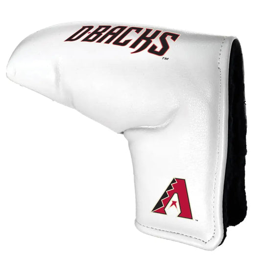 Team Golf MLB ARIZ Diamondbacks - Printed Team Golf MLB Tour Blade Putter Cover (White) Fits Most Blade Putters Scotty