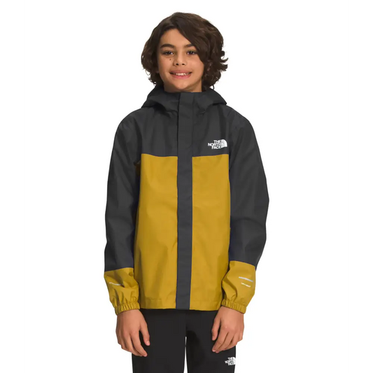 THE NORTH FACE Boys Antora Waterproof Rain Jacket Mineral Gold X-Large - Mineral Gold / X-Large