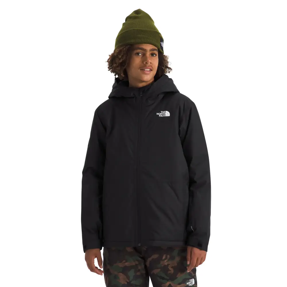 THE NORTH FACE Boys Freedom Insulated Jacket TNF Black Large - Tnf Black / Large
