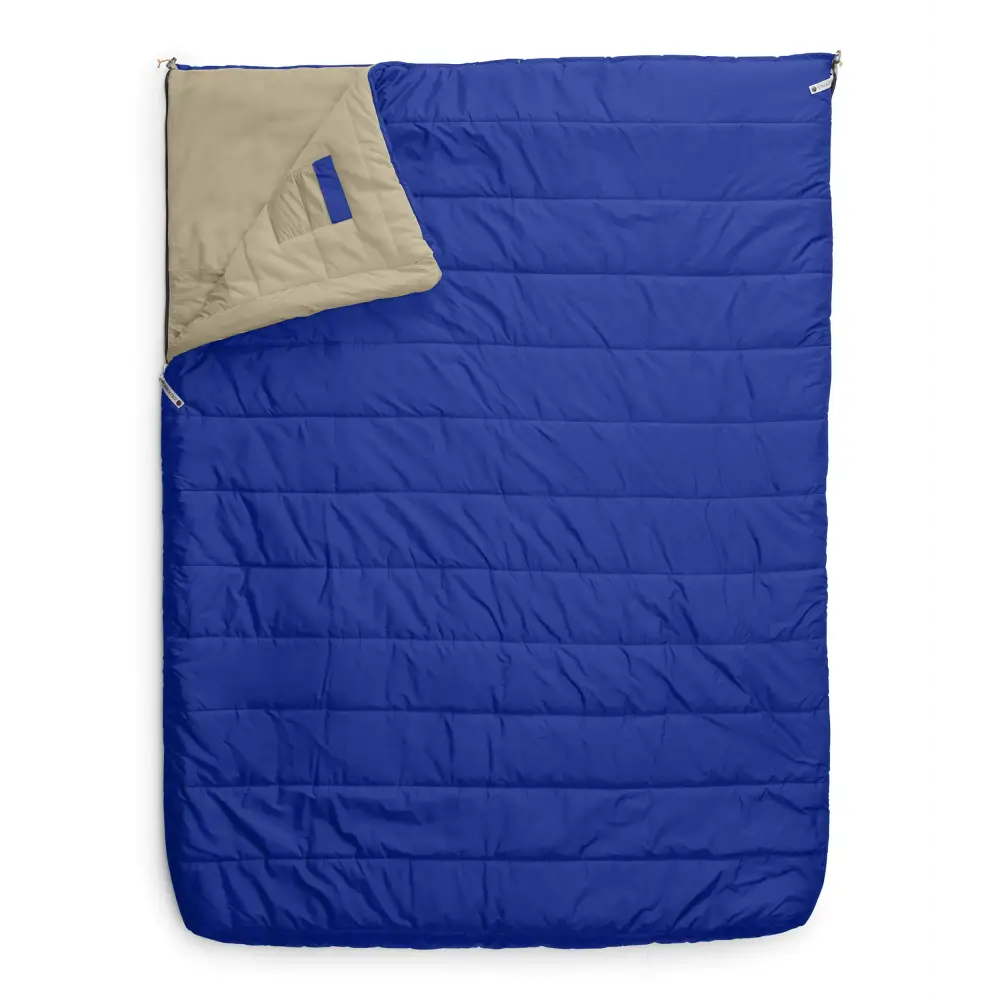 THE NORTH FACE ECO Trail Bed 20 Double Sleeping Bag TNF Blue/Twill Beige Regular RH - TNF Blue/Twill Beige / Regular RH