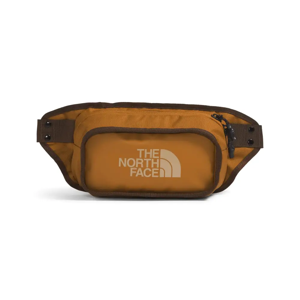 THE NORTH FACE Explore Hip Fanny Pack - PFAS Free Timber Tan/Demitasse Brown/Khaki Stone One Size - Timber