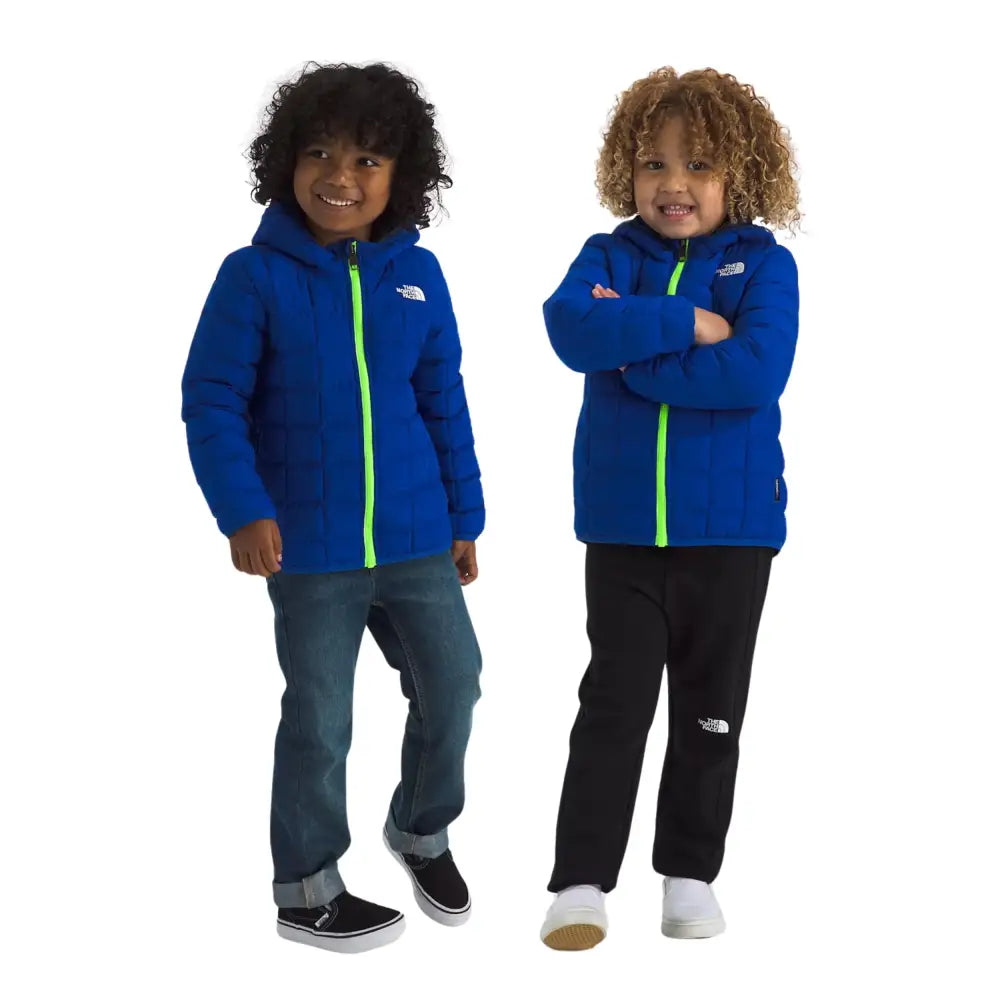 THE NORTH FACE Kids Reversible Thermoball Insulated Hooded Jacket TNF Blue 4 - Tnf Blue / 4