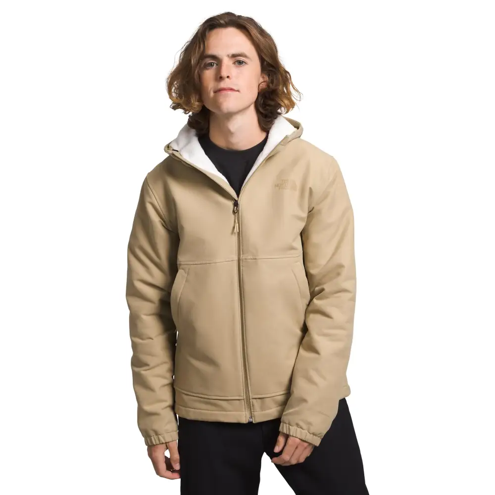 THE NORTH FACE Mens Camden Insulated Thermal Hoodie Khaki Stone Dark Heather-NPF 3X-Large - Khaki Stone Dark