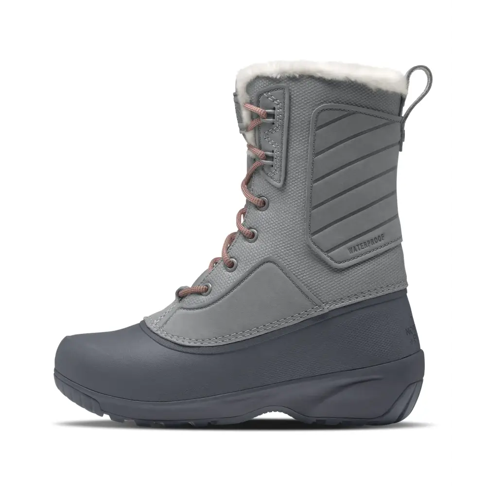 THE NORTH FACE Shellista IV Mid WP Womens Boots Meld Grey/Vanadis Grey 6.5 - Meld Grey/Vanadis Grey / 6.5