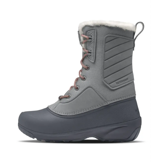 THE NORTH FACE Shellista IV Mid WP Womens Boots Meld Grey/Vanadis Grey 6.5 - Meld Grey/Vanadis Grey / 6.5