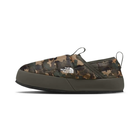 THE NORTH FACE Teen Thermoball Insulated Traction Mule II Shoe Utility Brown Camo Texture Print/New Taupe Green 1