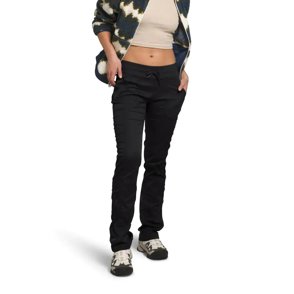 THE NORTH FACE Womens Aphrodite 2.0 Pant (Standard and Plus Size) TNF Black-NPF X-Small Short - Tnf Black-npf / X-Small