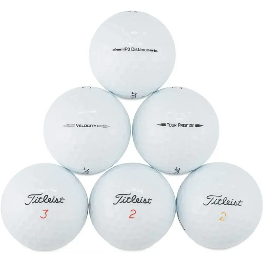 Titleist 50 Mix Near Mint AAAA Used Golf Balls - n/a