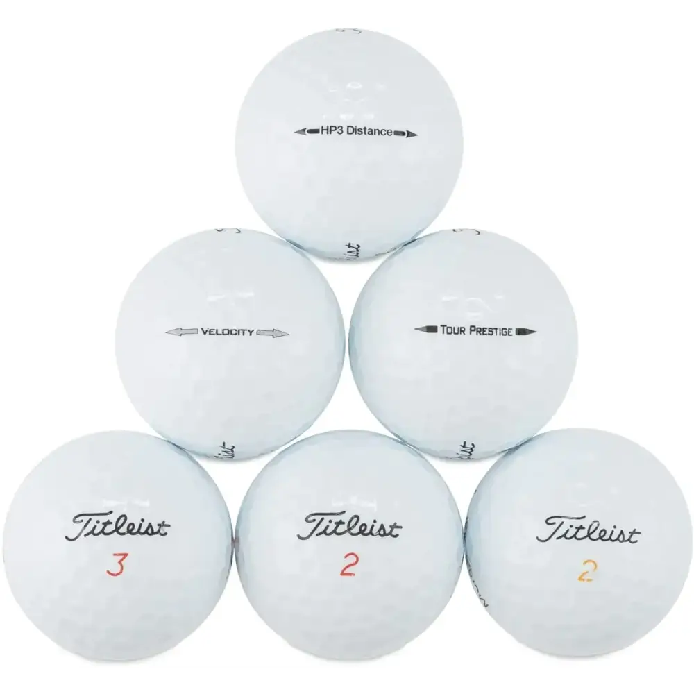 Titleist 50 Mix Near Mint AAAA Used Golf Balls - n/a