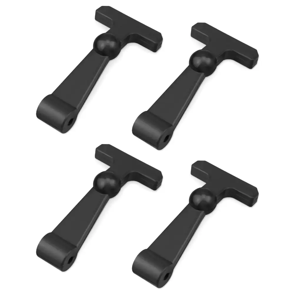 ULXIOM 4 Pack Cooler Replacement Rubber Latches Fit for YETI RTIC Coolers Quick Mounting Black - n/a
