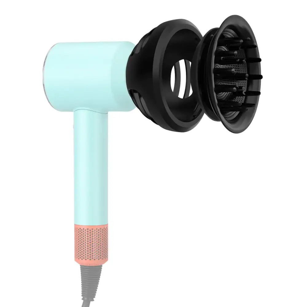 Wave + Curl Diffuser for Dyson Hair Dryer Upgraded Diffuser Attachment for Dyson Supersonic or Supersonic Nural Hair