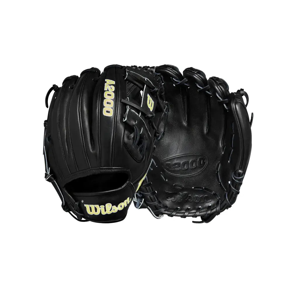 Wilson 2024 Baseball Classics Series A2000 1786 11.5” Infield Baseball Glove - Right Hand Throw Black/Yellow